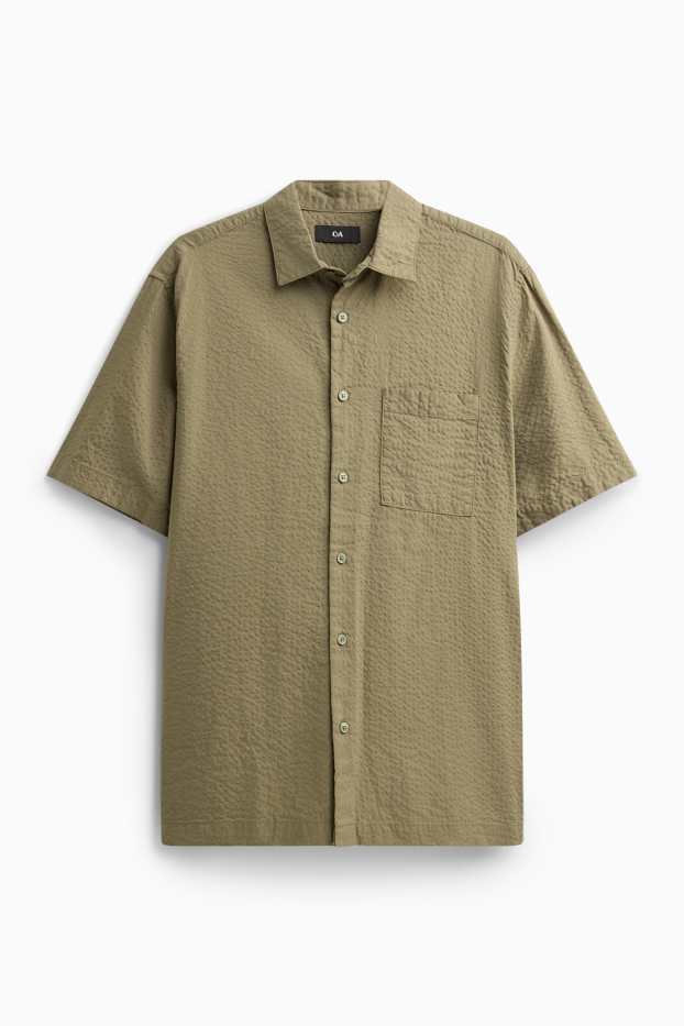 Herren - Hemd - Regular Fit - Kent - grün