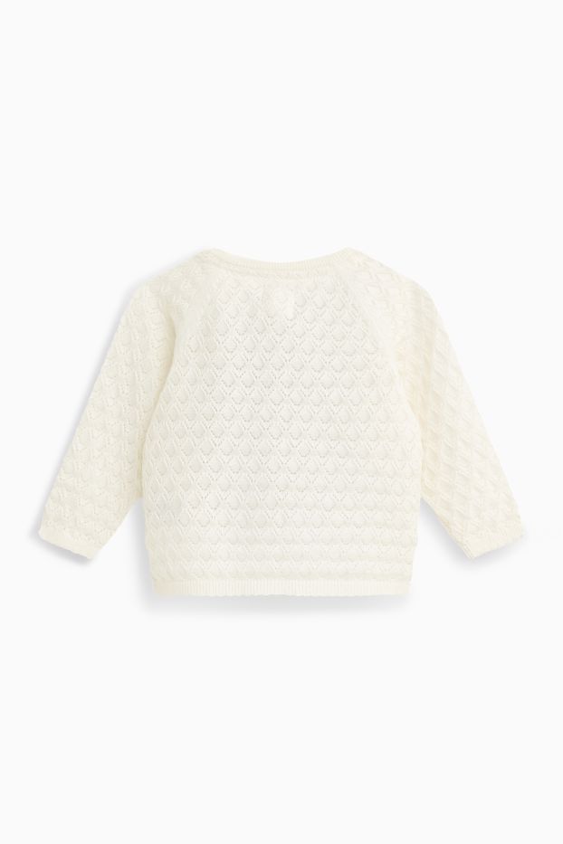 Bébés filles - Gilet bébé - blanc crème