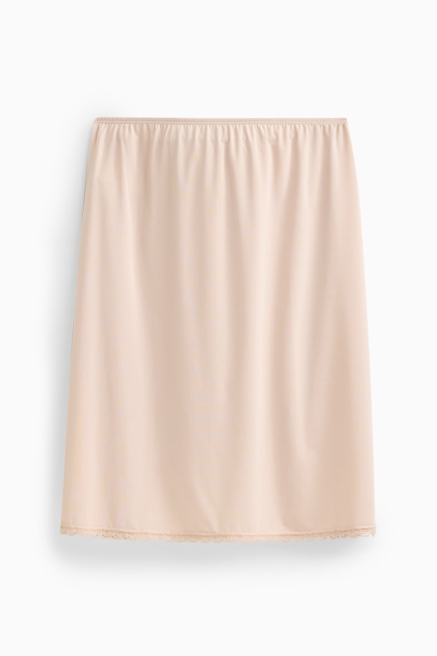 Damen - Unterrock - beige