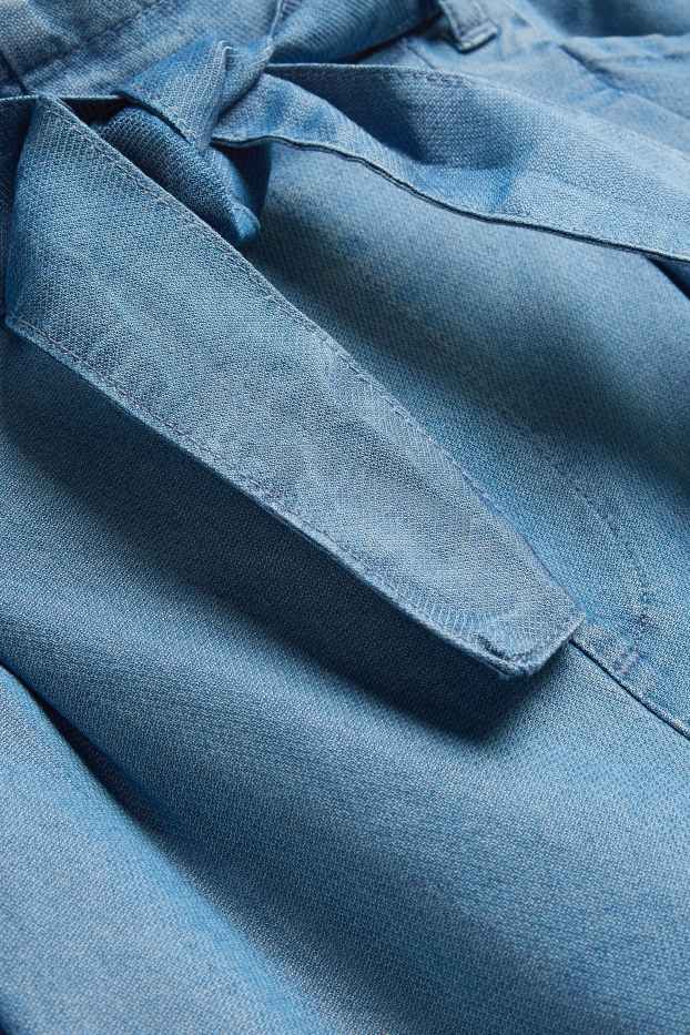 Kinder Mädchen - Jeans-Shorts - helljeansblau