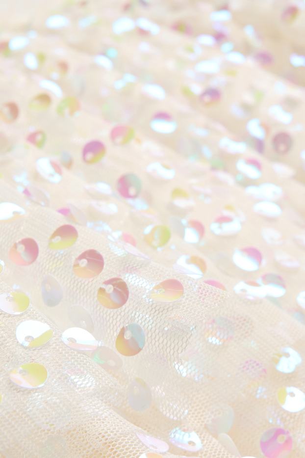 Children Girls - Sequin skirt - cremewhite