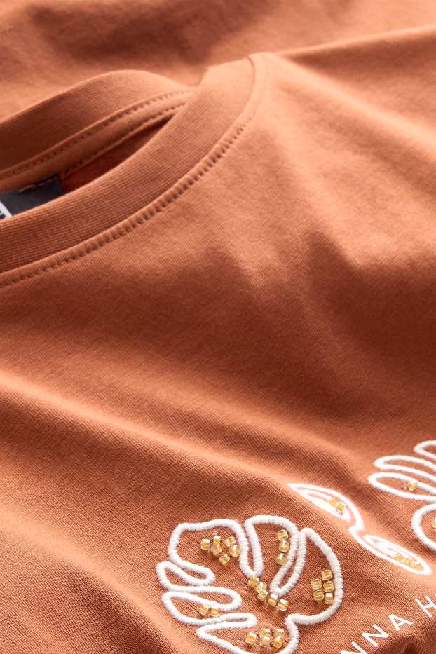 Femmes - T-shirt - orange
