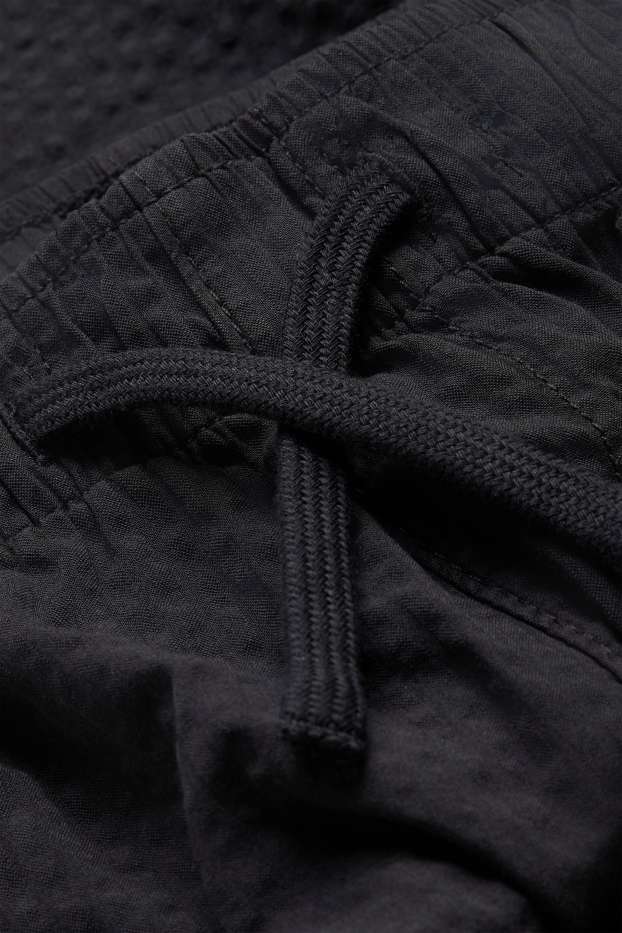 Copii - Băieți - Pantaloni scurți de trening - negru