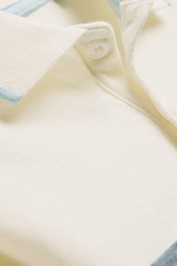 Copii - Băieți - Tricou polo - albastru deschis