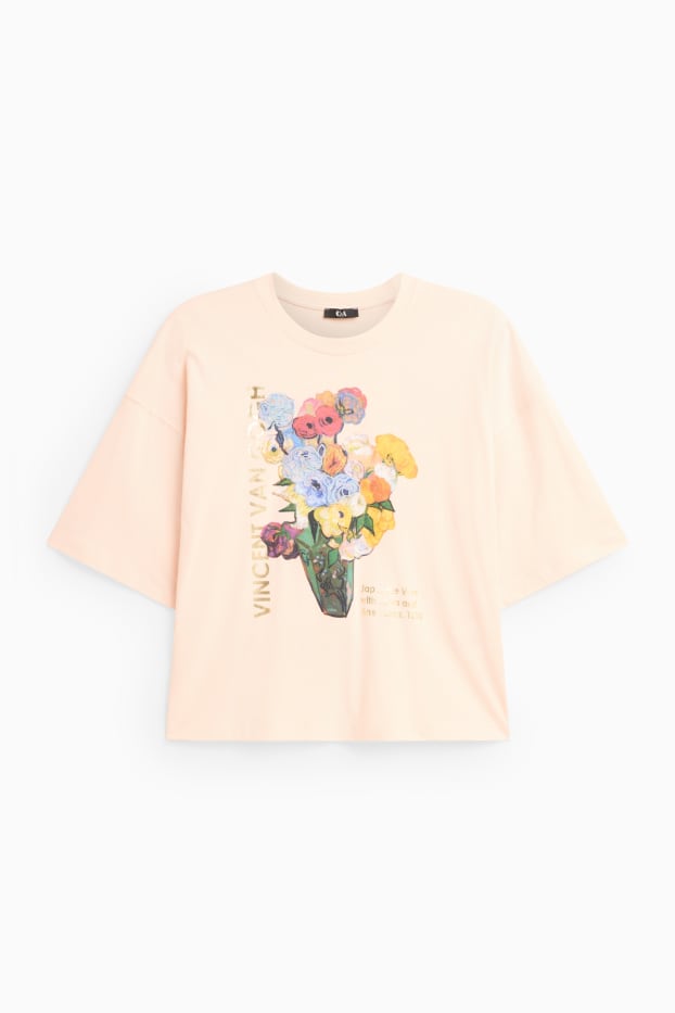 Dames - T-shirt - roze