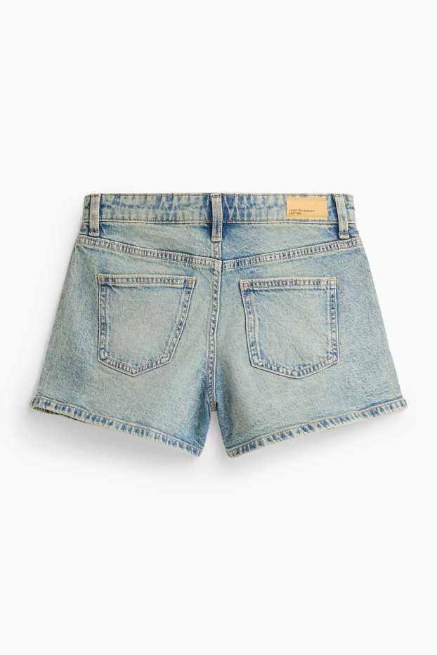 Bambine - Shorts di jeans - blu