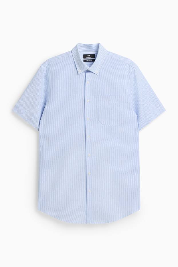 Pánské - Business košile - světle modrá