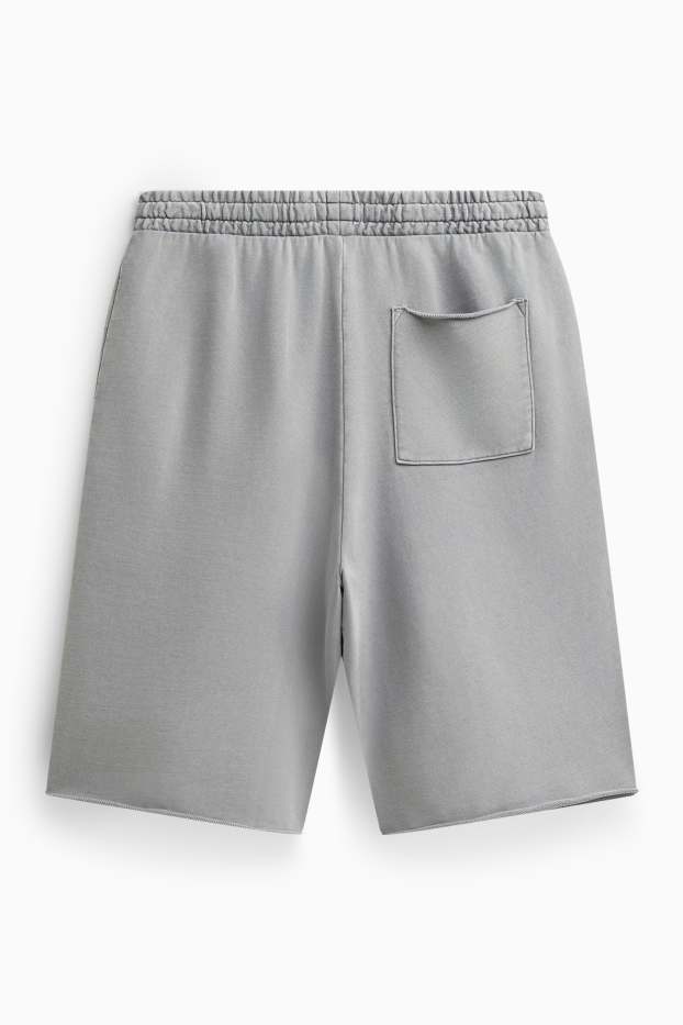 Herren - Sweatshorts - grau