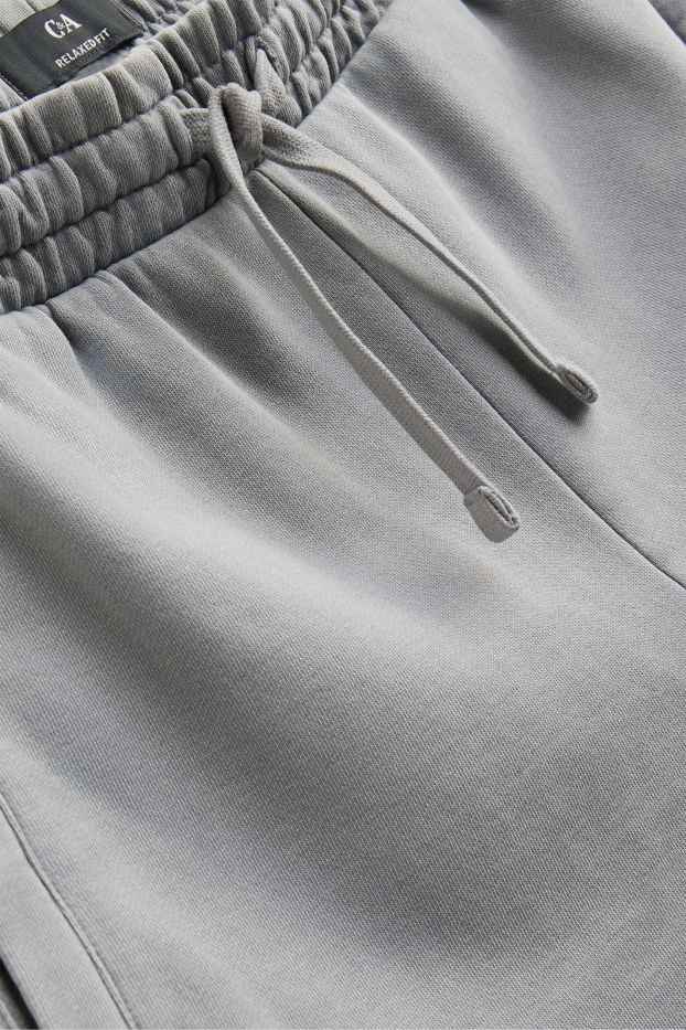Herren - Sweatshorts - grau