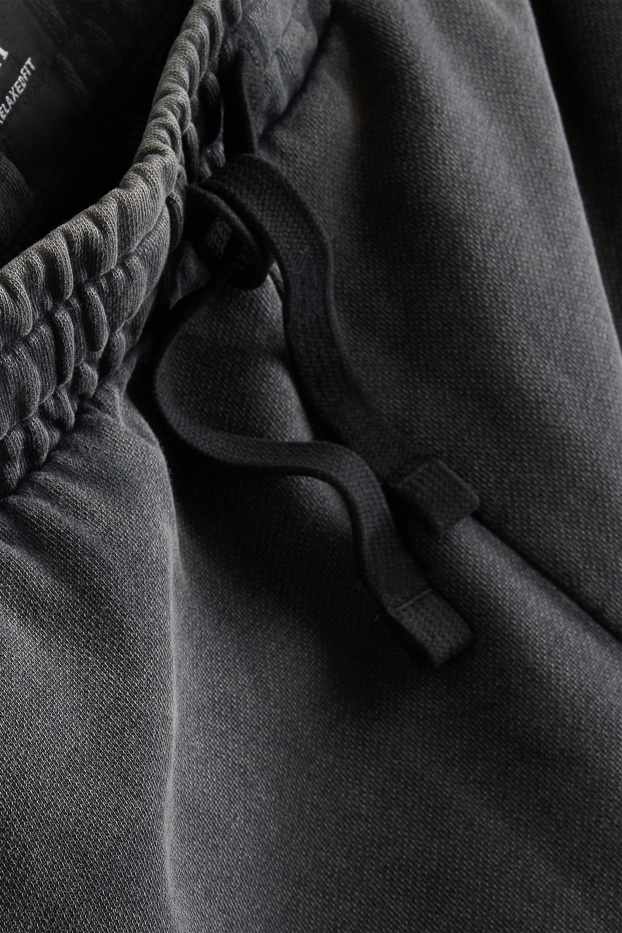 Heren - Sweatshorts - antraciet