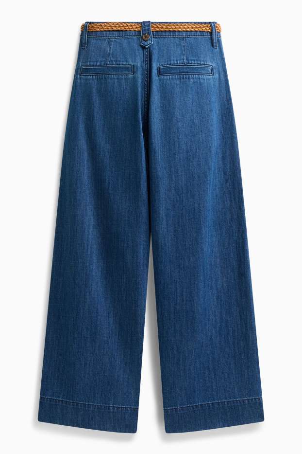 Dames - Denim - jeansdonkerblauw