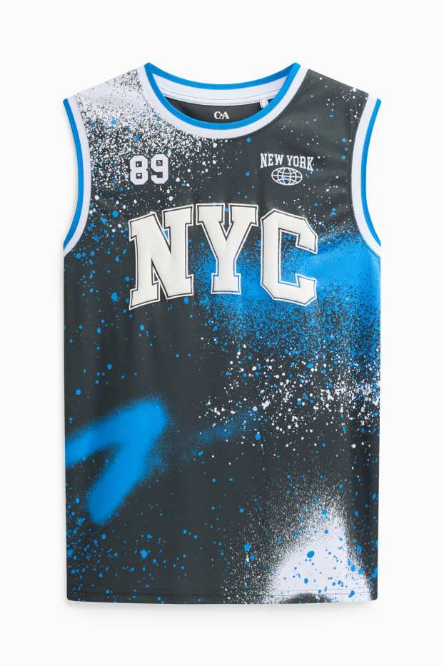 Enfants garçons - New York - Caraco - noir