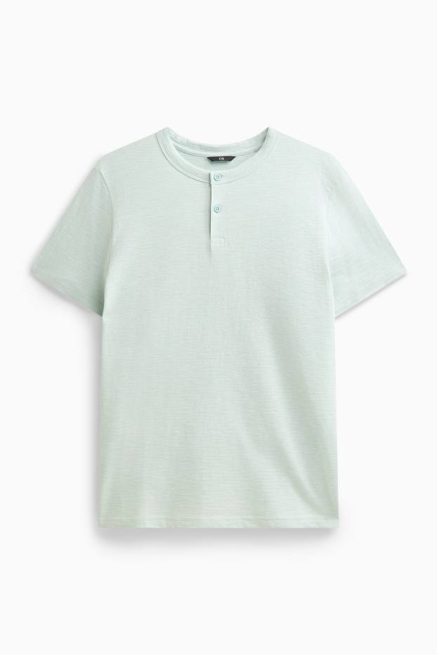 Uomo - T-shirt - verde chiaro