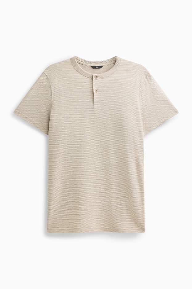 Uomo - T-shirt - marrone chiaro