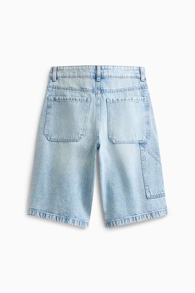 Bambini - Bermuda di jeans - jeans blu