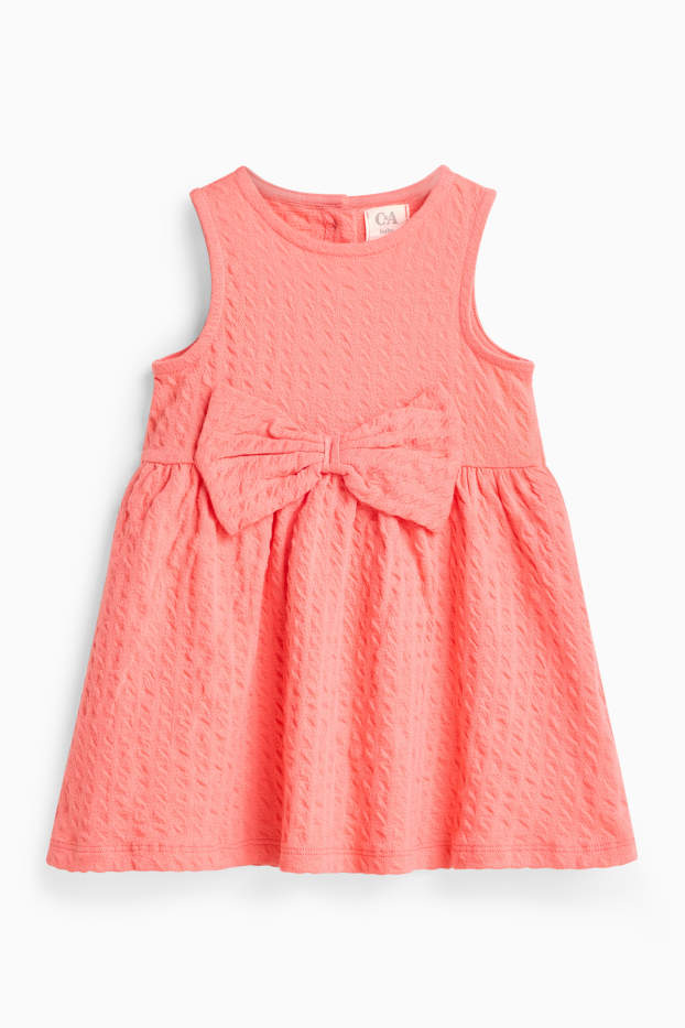 Bébés filles - Robe bébé - abricot