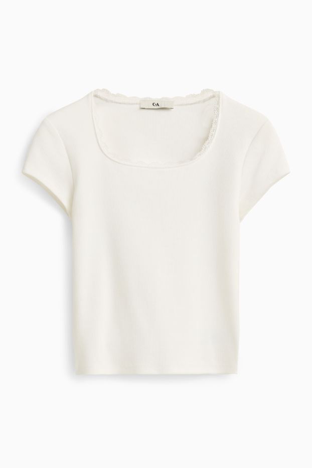 Children Girls - T-shirt - white