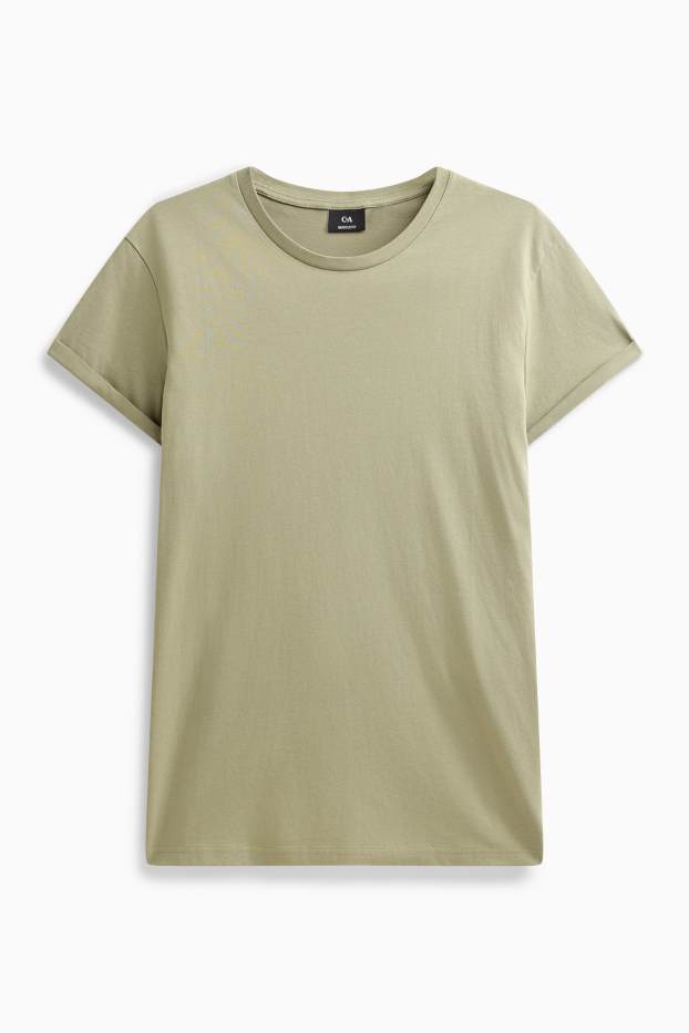 Herren - T-Shirt - Regular Fit - khaki