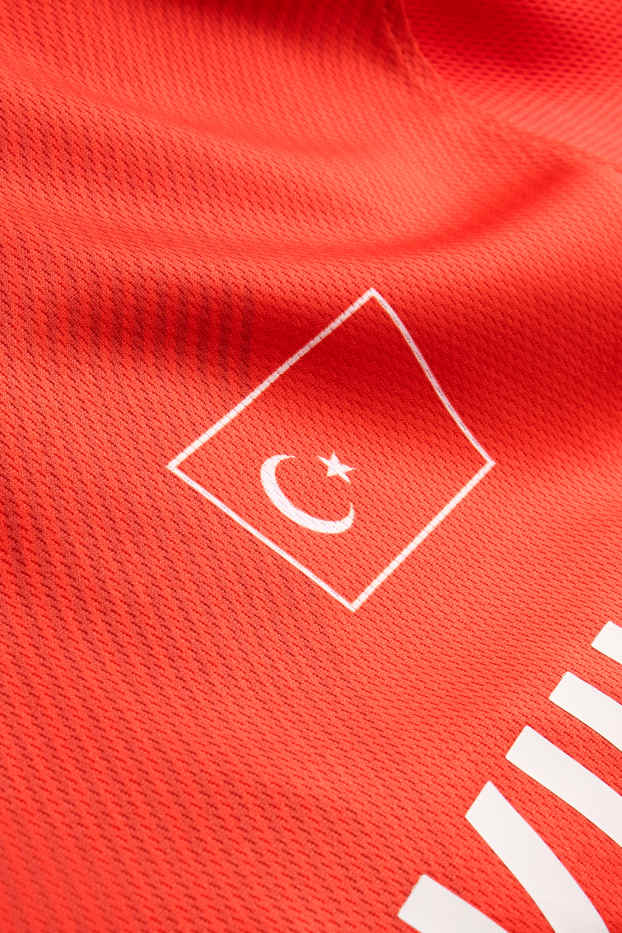 Kinder Buben - Türkei - Kurzarmshirt - rot