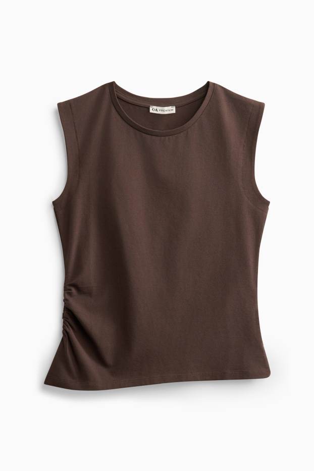 Nena - Samarreta sense mànigues - marró
