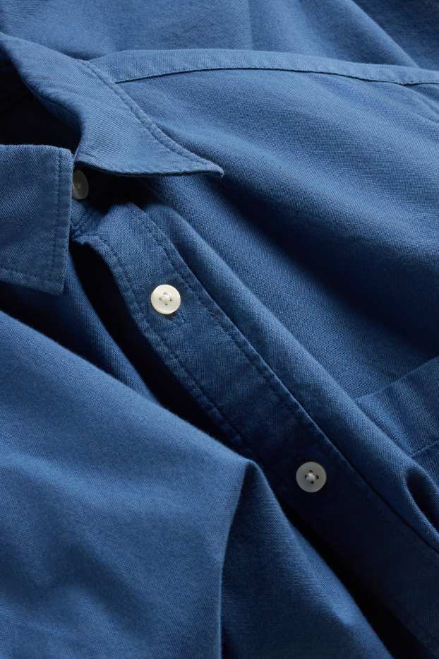 Herren - Hemd - Relaxed Fit - Kent - dunkelblau