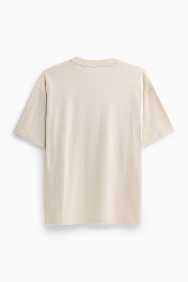 Kinder Jungen - Eis - Kurzarmshirt - beige