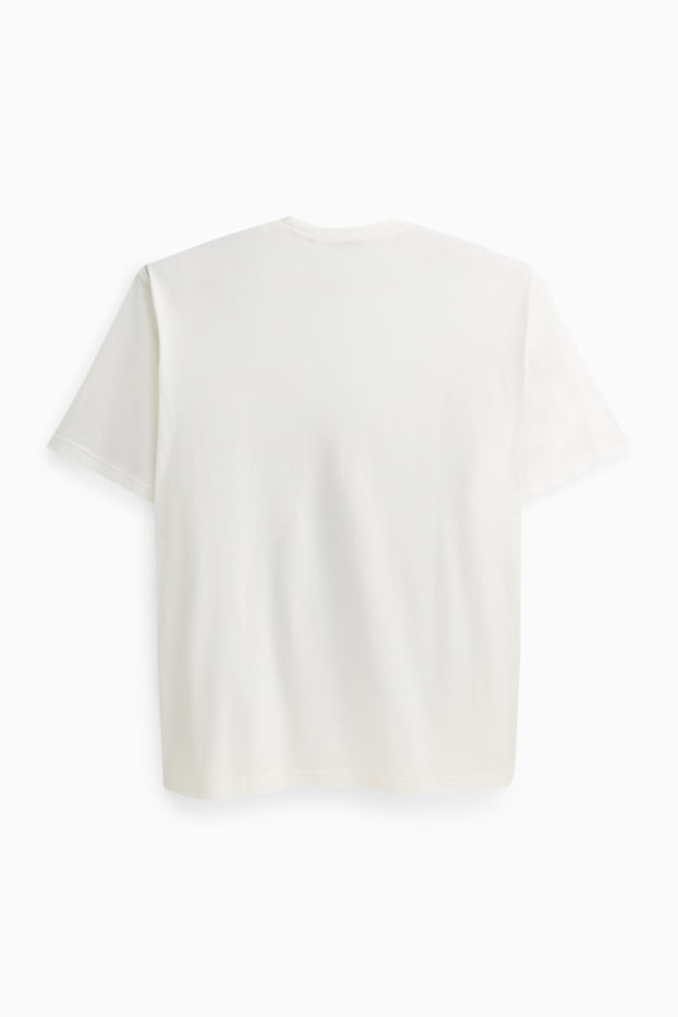 Bărbați - Tricou - relaxed fit - alb