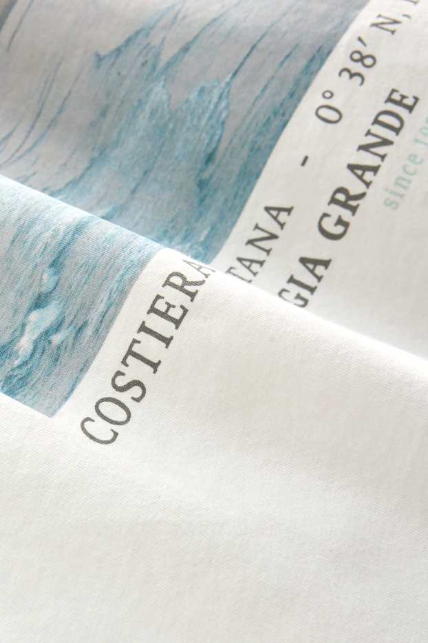 Bărbați - Tricou - relaxed fit - alb