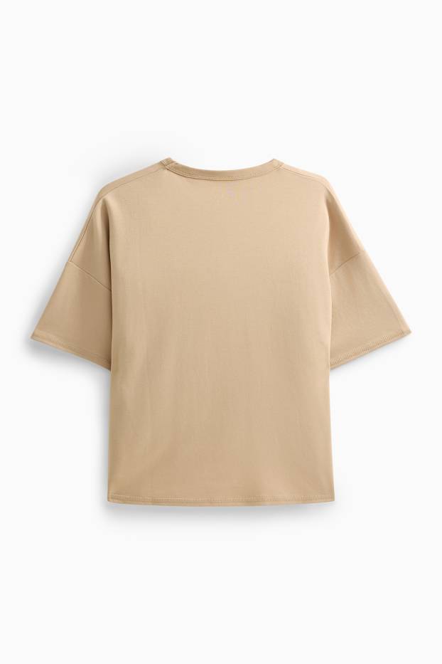 Donna - T-shirt - oversize - beige