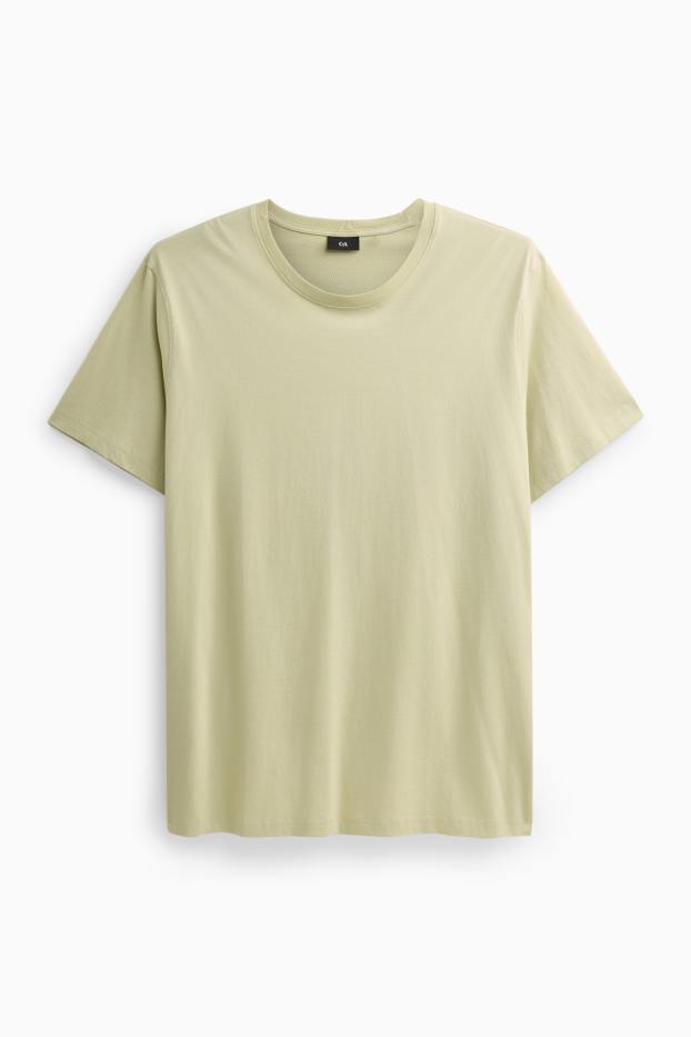 Men - T-shirt - regular fit - green