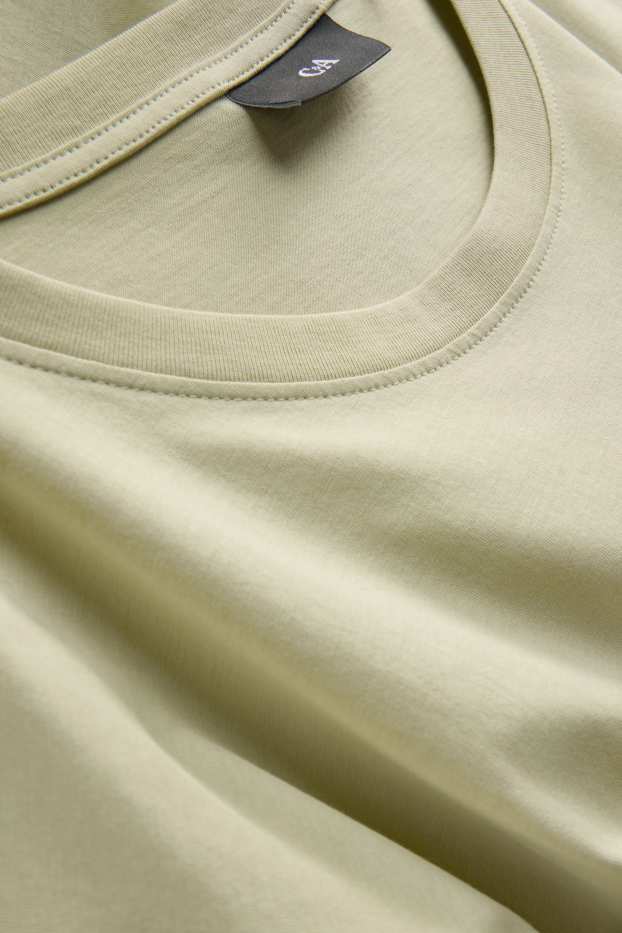 Men - T-shirt - regular fit - green