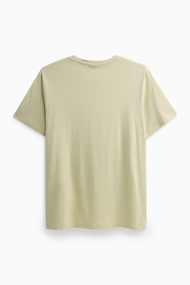 Men - T-shirt - regular fit - green