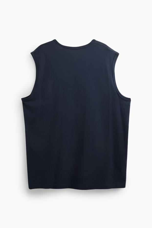 Herren - Tank Top - dunkelblau