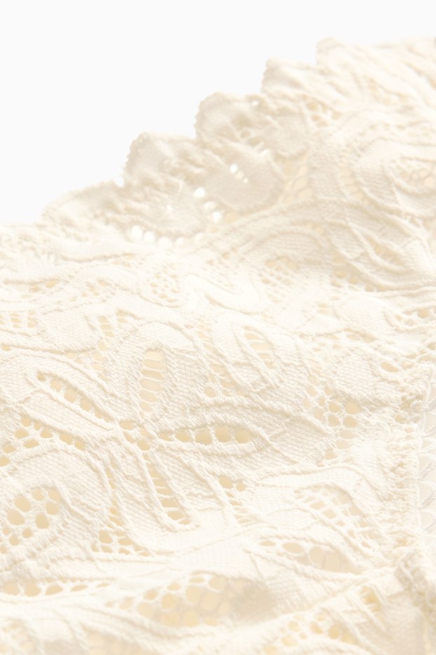 Dames - Slip - crème wit