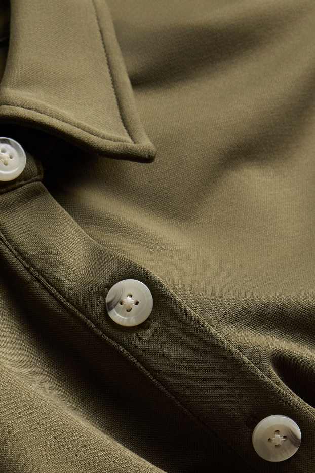 Damen - Poloshirt - Regular Fit - khaki