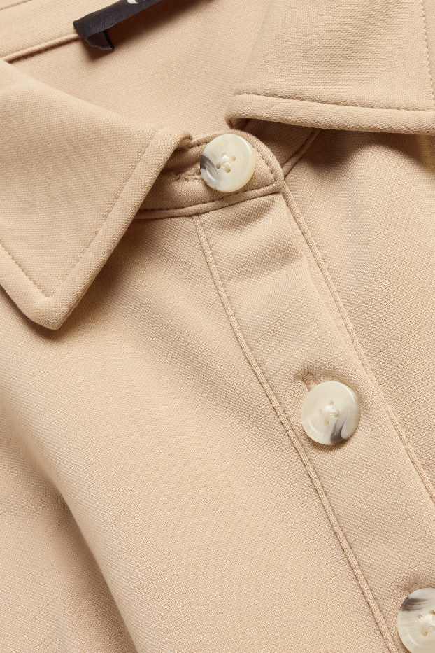 Damen - Poloshirt - Regular Fit - hellbeige