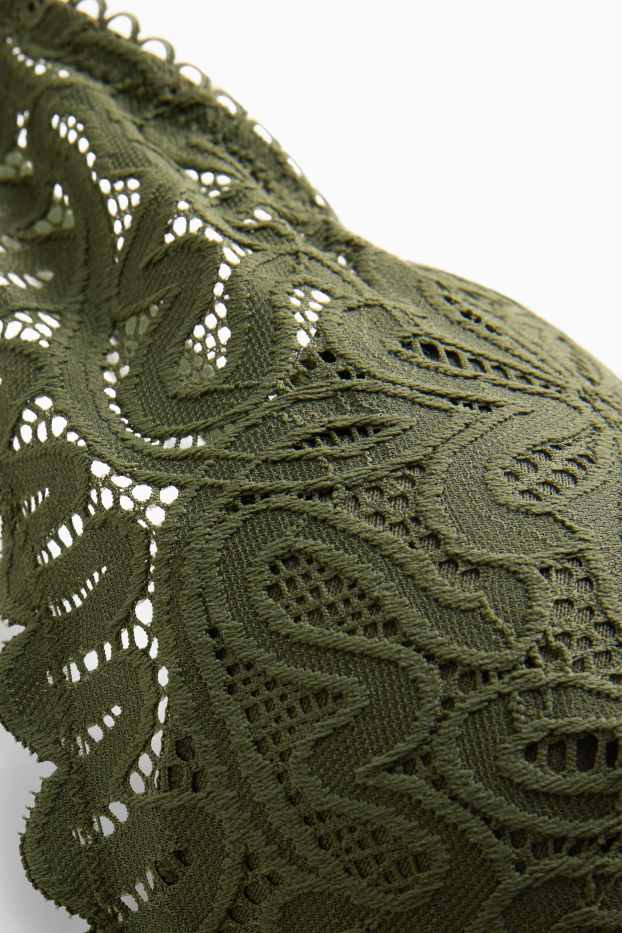 Dámské - Podprsenka - tmavozelená