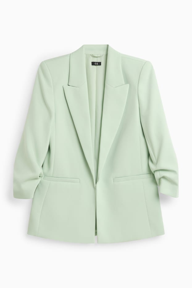 Dámské - Business blejzr - regular fit - světle zelená