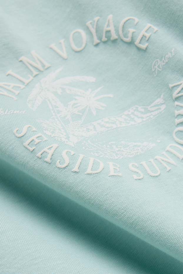 Uomo - T-shirt - turchese