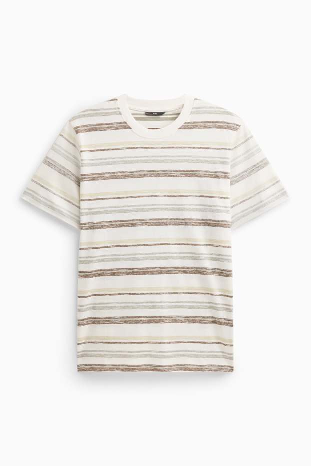 Home - Samarreta - beix/verd