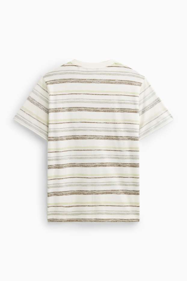 Home - Samarreta - beix/verd