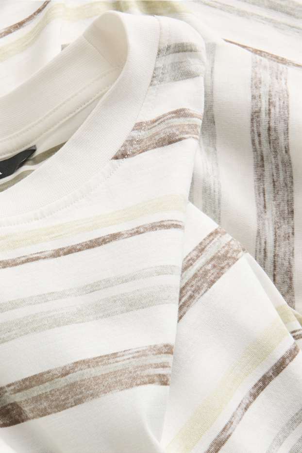 Home - Samarreta - beix/verd