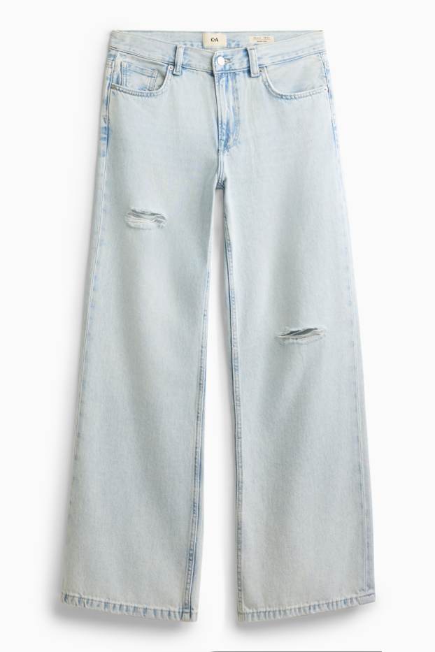 Dámské - Džíny - světle modrá
