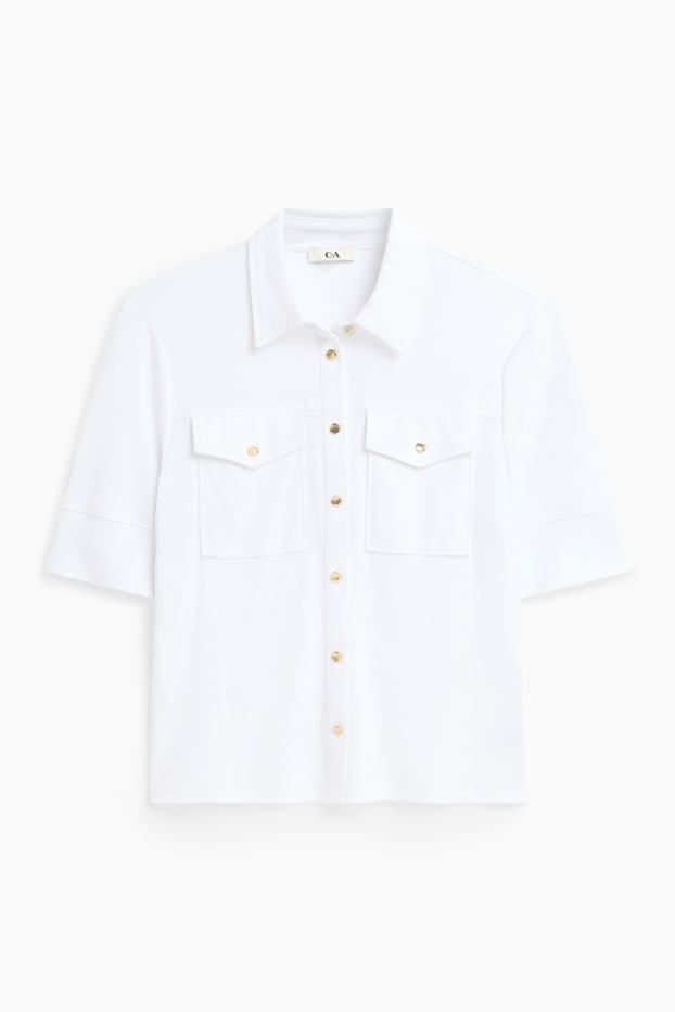 Women - Blouse - white