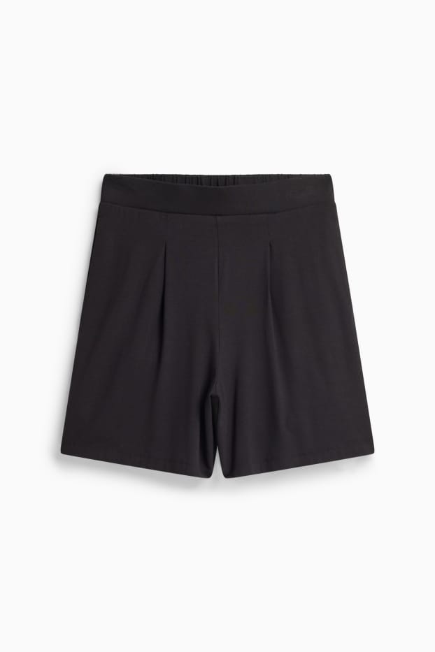 Damen - Sweatshorts - schwarz