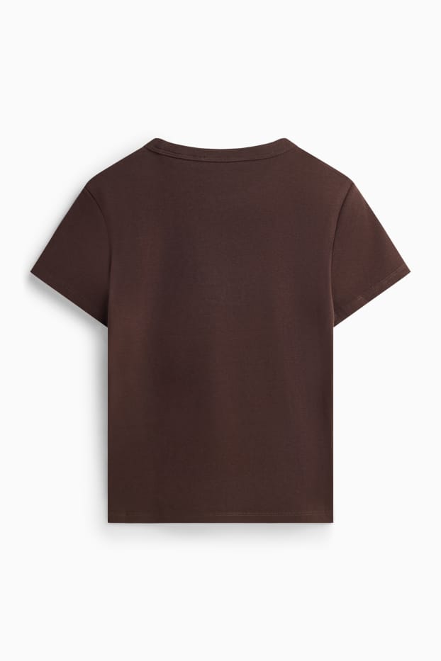 Femei - Tricou - regular fit - maro