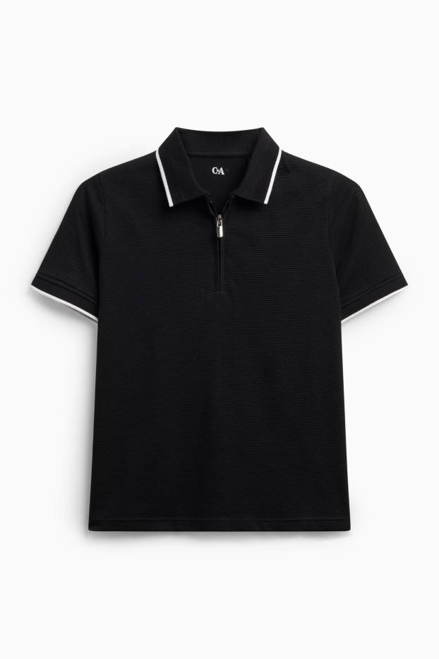 Děti - chlapci - Triko s dlouhým rukávem - černá