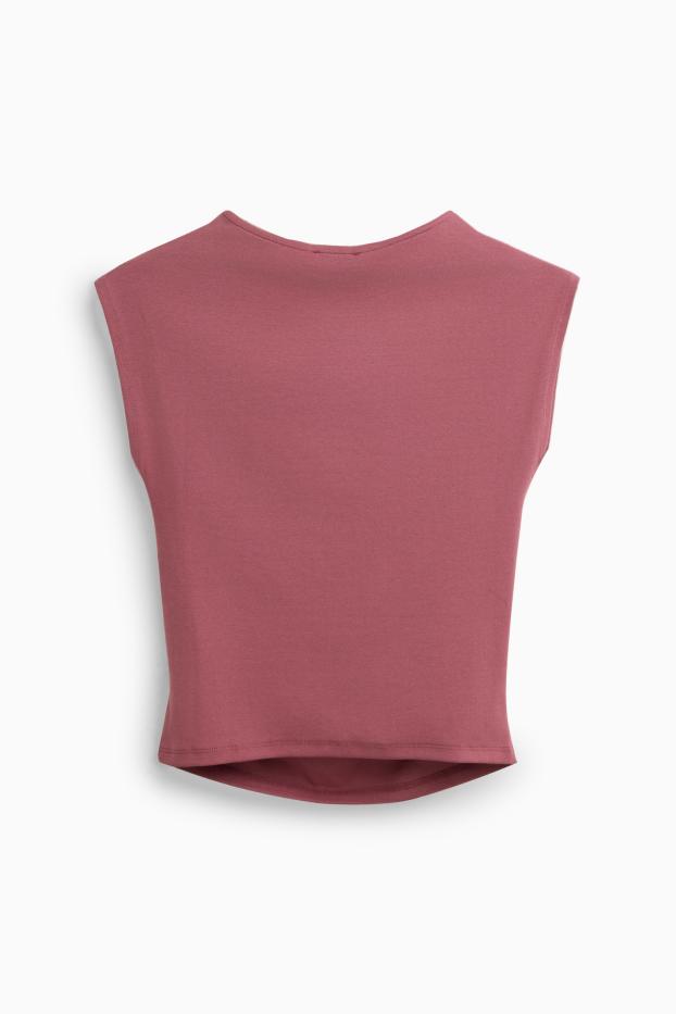 Damen - Top - hellrot