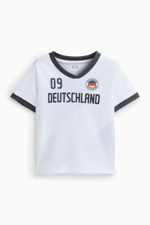 Children Boys - Germany - short sleeve T-shirt - white