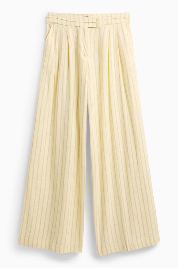 Dames - Broek - geel